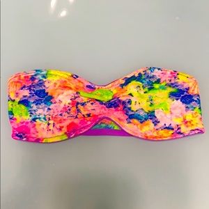 NWOT Victoria’s sect  PINK lace floral bandeau